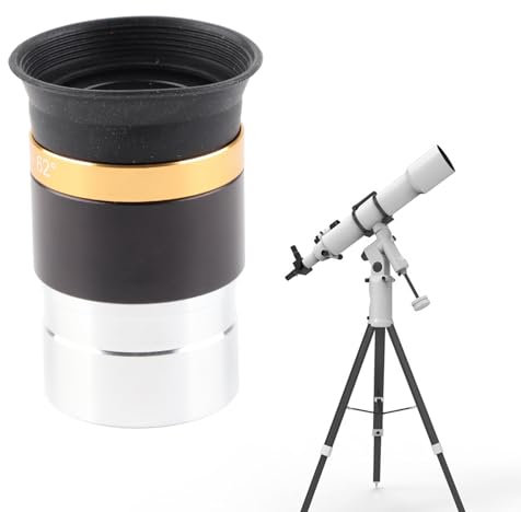 Agatige Okular Für Teleskop, 1,25 Zoll Vollbeschichtetes HD Plössl 4 Mm Teleskop-Okular, Teleskop-Zubehör Für Astronomische Teleskope