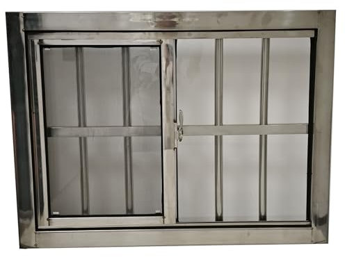 Abschließbares Schuppenfenster, einfache Push-Pull-Schiebefenster, kleines großes Sichtschutz-Ersatzfenster for Badezimmer, Keller, Waschküche, individuelle Hausfenster-Unterputzmontage(W46.8XH31.2in)