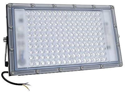 Proiettore a LED per esterni, 50/100/300W UV LED Luce Nera Proiettore For Esterni Impermeabile Luce Di Inondazione Fluorescente Ultravioletta For Discoteca Festa Di Halloween per porte da garage da gi