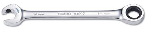 SATA Doppelratschen-Ringmaulmaulschlüssel, Größe 1 ' ST43512 (zöllig Doppelratschen-Ringmaulschschlüssel Doppelratschen-Ringmaul Doppelratschen-Ringmaulmaulsch)