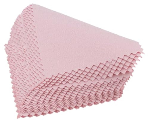 WRITWAA 80 Piezas Paño para Limpiar Gafas de Microfibra Paño para Limpiar Lentes Móviles y Pantallas de Ordenador Casa o Viaje