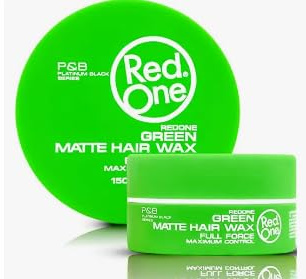Red One Cire Coiffante Mate Verte, 150ml, Fixation Forte