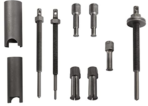 Juego de 8 extractores de rodamiento interior de 9 – 30 mm, extractor de rodamientos de acero al carbono, extractor de rodamientos de bolas de motocicleta para la reparación de motocicletas y