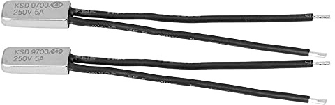YWBL-WH KSD9700 Temperaturkontrollbrytare Normalt Stängd Termiskt Skydd 5A 104-302F Hög Känslighet för VVS-apparater Industriell Utrustning (45)