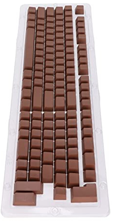 Generic Capuchons de Touches Translucides en PBT, Ensemble de Capuchons de Touches Durables pour la Décoration de Clavier Mécanique avec Conception Ergonomique pour la Plupart des de 61 à 108 (Mini