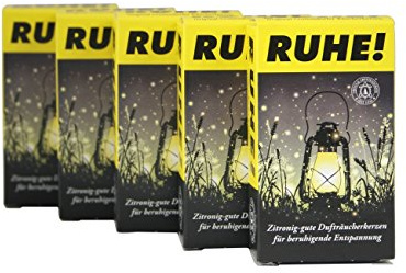 Crottendorfer Räucherkerzen Ruhe! - Größe: XL – 5x4 Stück - Für entspannte Momente, Räucherkegel