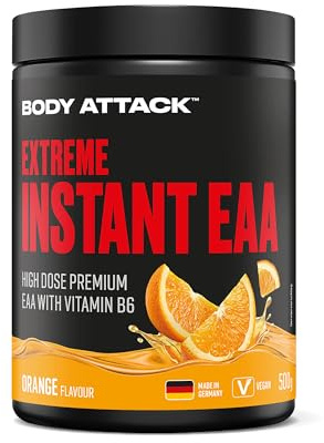 Body Attack Extreme Instant EAA Pulver Orange 500 g