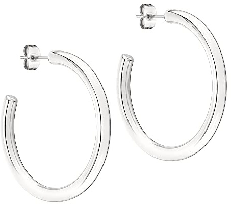 LIEBESKIND BERLIN Damen Creolen – Ohrringe aus Edelstahl in unterschiedlichen Designs – Zeitlose Schmuckstücke für jeden Look