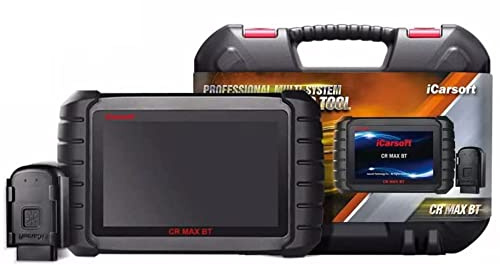 iCarsoft CR Max BT - Valise Diagnostic Auto Pro Multi-Marques - Modèle Authentique avec Garantie Europe - Lecture/Effacements défauts - Reset Entretiens - Injecteurs - FAP, Windows 10