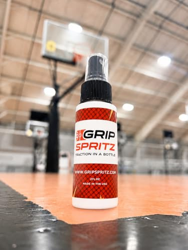 Grip Spritz - Basketball Shoe Grip Spray - Improve Sole Traction - Elongate Shoe Life - Anti Slip Grip Enhancer