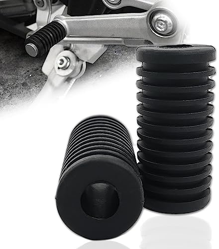 XITUADDA Motorcycle Gear Shifter Lever Cover Universal Rubber Shift Lever Pedal Cover 2PCS Compatible with Suzuki Kawasaki Honda Yamaha