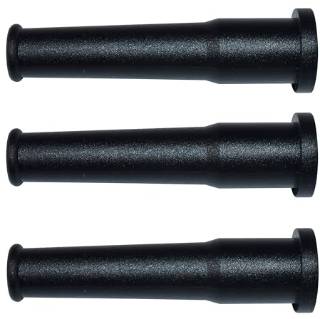 HQRP 3-Pack Cord Protector Strain Relief Rubber Boot fits 12/3, 14/3 AWG Electrical Cords Power Tools Sander Router Circular Saw Grinder Drill