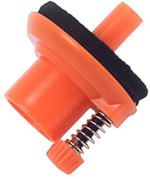 Kisangel Hi Hat Beckenständer in Orange aus Leichtem Kunststoff mit Verschleißfester Beckenhalterung für Stabiles Schlagzeugzubehör