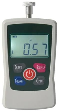 Misuratore di forza ad alta precisione, misuratore di spinta e trazione con display LCD, dinamometro for prove di tensione e compressione Preciso ed efficiente(100N)