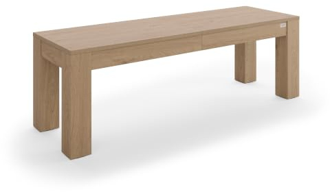 Mobili Fiver, Rachele Extendable Bench 140(192,5) x45 cm, Light Oak