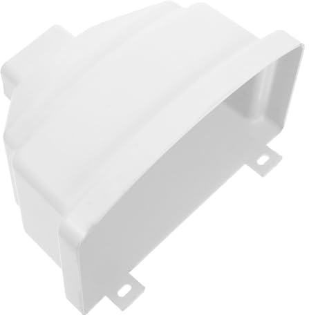 LOLIPPYY Imbuto Grondaia PVC Quadrato per Raccolta Acqua Piovana Deviatore per Villa Accessorio Resistente per Scarico e Gestione Pioggia