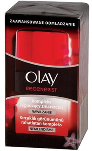 Olay Regenerist - Crema de día antiarrugas, 50 ml, Super wrinkle relaxing complex, imprimación