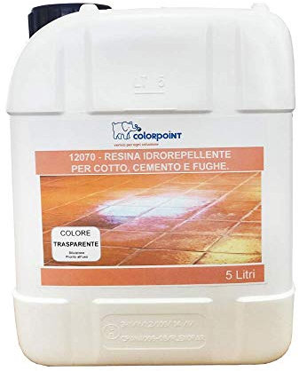 IMPERMEABILIZZANTE TRASPARENTE PER TERRAZZI E BALCONI COTTO RIPARAZIONI FUGHE IDROREPELLENTE 5 Lt