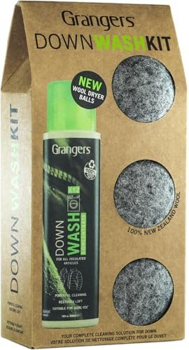 Grangers Down Wash Waschmittel-Set, Daunen, Unisex, transparent, M/L