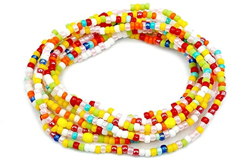 KUNTERBUNTES WICKELARMBAND by Bau[m]werk Handmade in Germany Armband Halskette Sommer Ibiza Style