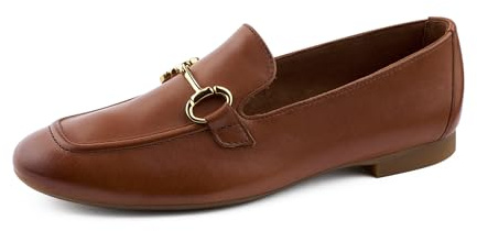 Paul Green Damen, Frauen Riemchenballerinas,Slip-ons,spangenballerinas,Mary-Jane,weiblich,Lady,Ladies,Women's,Woman,BRAUN (BRAUN),38.5 EU / 5.5 UK