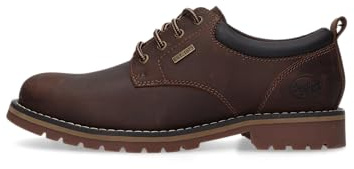 Dockers av Gerli Men Comfort Shoes, snörskor för män, Brunt kafé 320, 49 EU