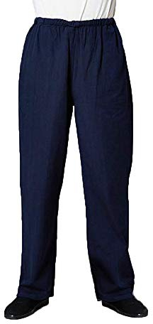 StoyRb Kampfsporthose Für Herren, Kung-Fu-Baumwollhose,002,M