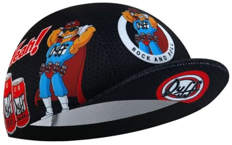 Corsehild Casquette de Cyclisme pour Homme et Femme - Casquette sous Casque en Polyester Respirant et Absorbant la Transpiration, Taille unique