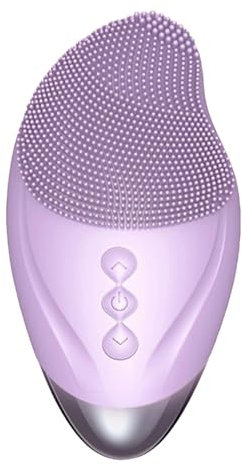 Spazzola per il viso - Massaggiatore viso ricaricabile, detergente esfoliante elettrico | Dispositivo per la pulizia del viso in morbido silicone, spazzola per la pulizia del viso vibrante resistente