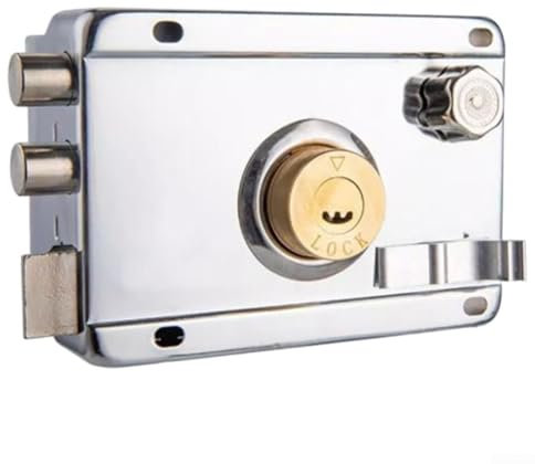 YUANGANG Serratura per porta in ferro vecchio stile serratura tradizionale Snib Lock di sicurezza serrature per porte esterne serrature antifurto vecchio stile Set di serrature tradizionali per una