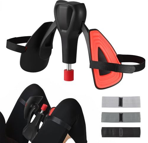 Gueenky Appareil d'entraînement pour les cuisses, le plancher pelvien de 0 à 88 lb - Pour femme - Appareil d'entraînement des cuisses - Plancher pelvien avec bandes de fitness - Pour les bras, les
