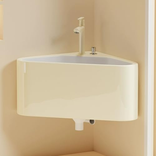 Balai de sol portable en céramique avec lavabo mural et robinet – Nettoyage efficace de la piscine et vidange à bouton, idéal pour une gestion facile du réservoir d'eau
