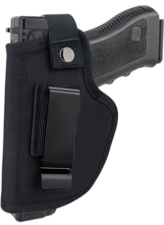 flintronic Fondina Ascellare Nascosta, Tattica Occultabile Fondina, con Regolabile Cinturino eTasche per Caricatori, Fondina Pistola Universale