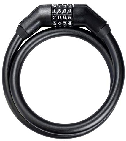 Trelock Zahlen-kettenschloss BC 360/110/6 Code, Black, 110 cm, 8004890