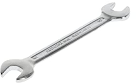 GEDORE red Doppelmaulschlüssel, SW 10+11 mm, metrisch, kurz, Schraubenschlüssel, Gabelschlüssel, 125 mm lang, R05121011