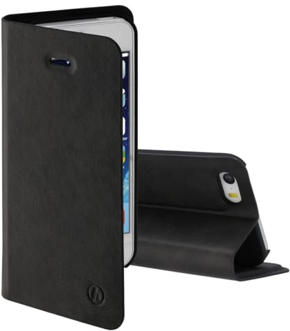Hama Guard Case Flip Case Apple iPhone 5, iPhone 5S, iPhone SE Schwarz, 00185771, iPhone 5/5s/SE