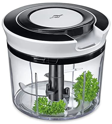 Küchenprofi KP1307602200 - Affettaverdure manuale con fune, con inserto per affettare