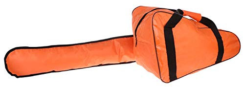 Borsa portatile impermeabile Oxford elettrica universale per motosega con tracolla Custodia protettiva in legno Saw Bag Storage Saw Bag per attrezzi da giardino 62 arancione