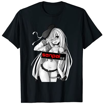 Senpai Anime Girl T-Shirt