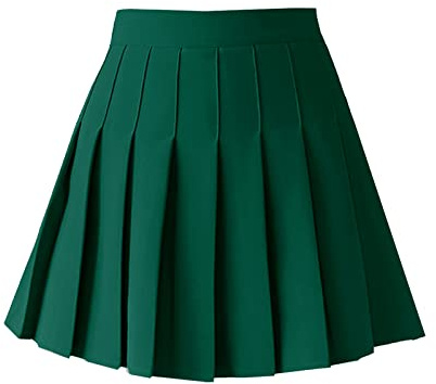 TONCHENGSD Damen Plissierter Minirock Plissierter Minirock