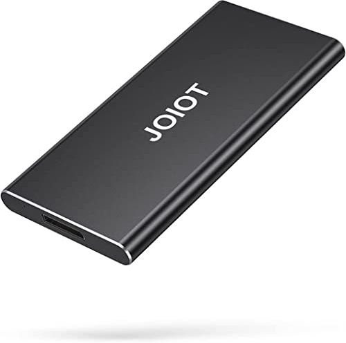 JOIOT SSD externo de 500 GB, compatible con PS4, Xbox One, Windows Mac, hasta 500 MB/s, unidad externa de estado sólido USB 3.1, color negro