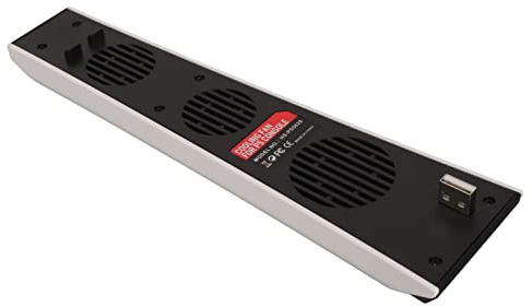 Ventilateur de Refroidissement pour PS5, Système de Refroidissement Efficace Professionnel pour Console de Jeu, Support de Refroidisseur Externe USB Silencieux pour PS5, Trois
