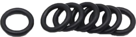Rohrisolierung O-Ringe Dichtungsringe Gummiringe Duschschlauch Unterlegscheiben Schwarz Außendurchmesser 70mm Innendurchmesser 66mm Cs 2,0mm 10 Stück