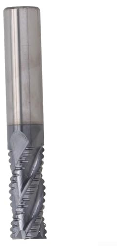 Fraise à ébaucher efficace en carbure massif, 4 dents, avec revêtement AlTiN à 4 dents, convient pour HPC (10 mm)