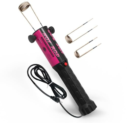Solary Induction Heater Bolt Removal, 1200W 110V Hand Held Magnetic Heating Tool for Rusty Screw Removing, Nut Buster Tool with 3 Coils