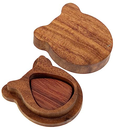HYTROVE Gitarrenplektrum – mit Ergonomischem Design Halter and Praktischem Aufbewahrungsorganizer für Komfortables Halten für Musiker