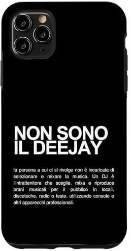 NON SONO IL DJ Custodia per iPhone 11 Pro Max