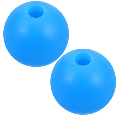 SHINEOFI 2 Pièces Support en Caoutchouc Bleu pour Diapason de Contemplation Stable | Compatible Fourchettes D’accordage, pour Thérapie Sonore et Équilibrage des Chakras, Léger et Protecteur