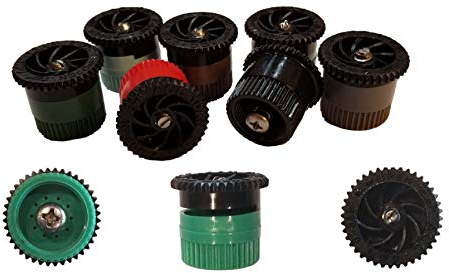 Ersatz-Pop-Up-Sprinklerköpfe für RainBird, Hunter, Orbit Pop-Up-Sprinkler, Sprinklerfarbe kann variieren. (10, 4AN)