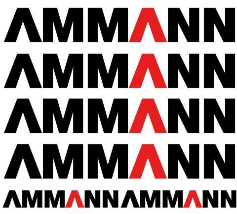 myrockshirt AMMANN Aufkleber Sticker rüttelplatte vibratory Plates 6 Stücke ca.30cm Aufkleber Autoaufkleber Sticker Decal ohne Hintergrund UV&Waschanlagenfest